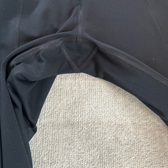 Girlfriend Collective Black Compressive High-Rise Legging 7/8 Length (Size XS) - Picture 5 of 8